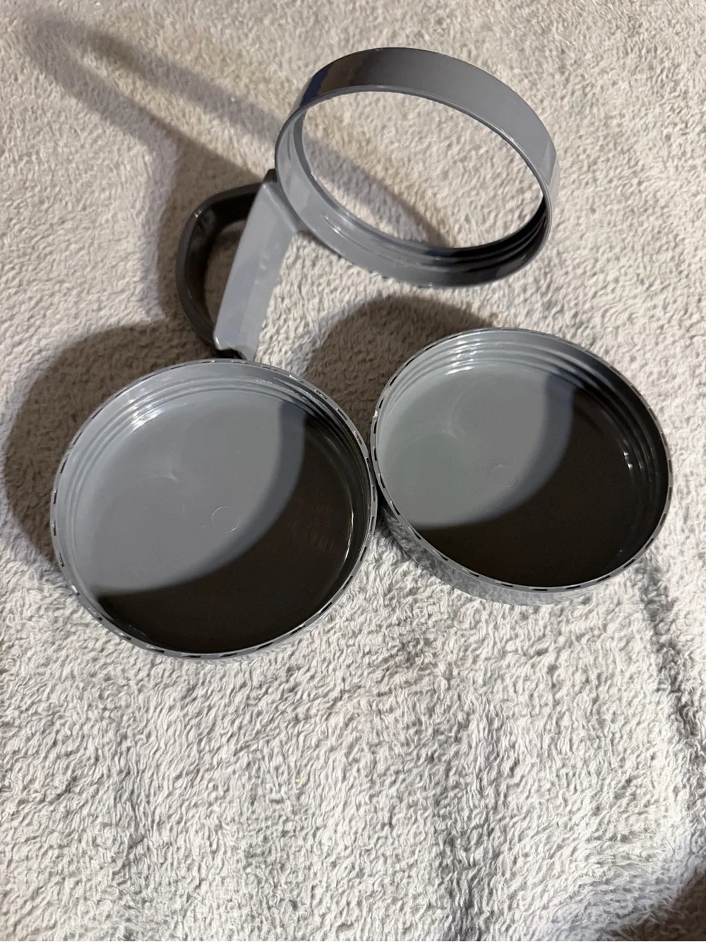 NutriBullet Replacement Cup Ring, Handle, And 2 Lids
